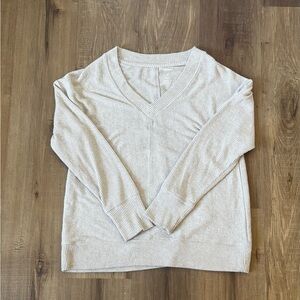Women’s Sonoma Cream V-Neck Sweater